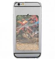 Porte Carte adhésif pour smartphone Moto Ktm Enduro Photography jungle