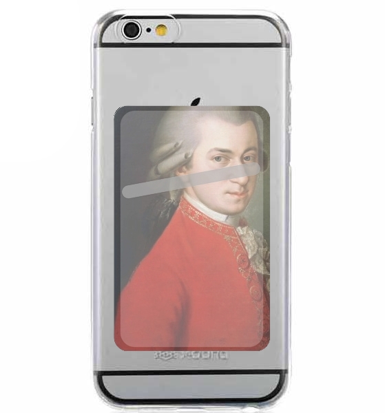 Porte Carte adhésif pour smartphone Mozart