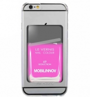 Porte Carte adhésif pour smartphone Flacon Vernis 69 Seduction