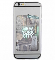 Porte Carte adhésif pour smartphone New York City II [green]