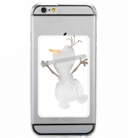 Porte Carte adhésif pour smartphone Olaf le Bonhomme de neige inspiration