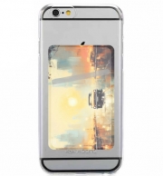 Porte Carte adhésif pour smartphone Painting Abstract V6