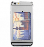 Porte Carte adhésif pour smartphone Painting Abstract V8