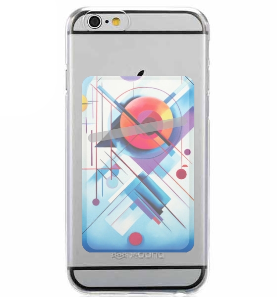 Porte Carte adhésif pour smartphone Painting Abstract V9