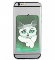 Porte Carte adhésif pour smartphone Painting Cat