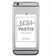 Porte Carte adhésif pour smartphone Pastis 51 Parfum Apéro