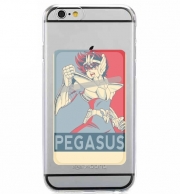 Porte Carte adhésif pour smartphone Pegasus Zodiac Knight