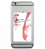 Porte Carte adhésif pour smartphone Flaque de sang