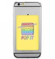 Porte Carte adhésif pour smartphone Pop It Funny cute
