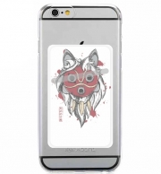 Porte Carte adhésif pour smartphone Princess Mononoke Mask