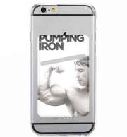 Porte Carte adhésif pour smartphone Pumping Iron
