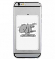 Porte Carte adhésif pour smartphone Que la famille QLE
