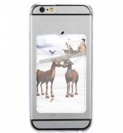 Porte Carte adhésif pour smartphone Reindeers Love