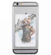 Porte Carte adhésif pour smartphone Rocket Raccoon