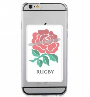 Porte Carte adhésif pour smartphone Rose Flower Rugby England