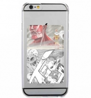 Porte Carte adhésif pour smartphone Saitama x Titan