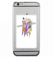 Porte Carte adhésif pour smartphone Sangohan evolution Fan Art