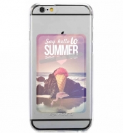 Porte Carte adhésif pour smartphone Say Hello Summer
