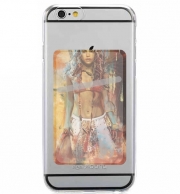 Porte Carte adhésif pour smartphone Shakira Painting