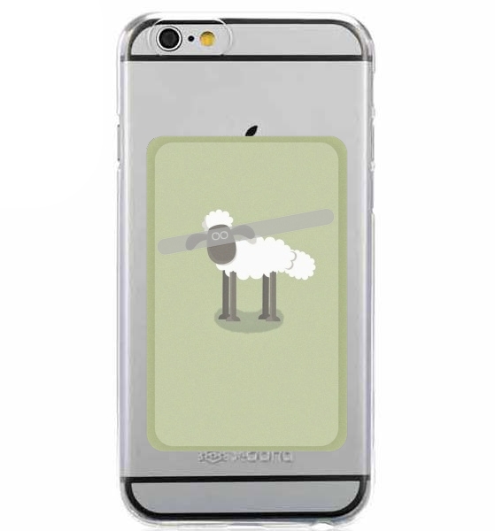 Porte Carte adhésif pour smartphone Mouton