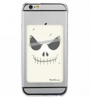 Porte Carte adhésif pour smartphone Squelette Face
