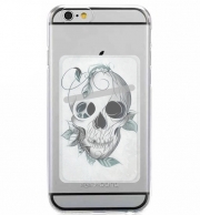 Porte Carte adhésif pour smartphone Skull Boho 