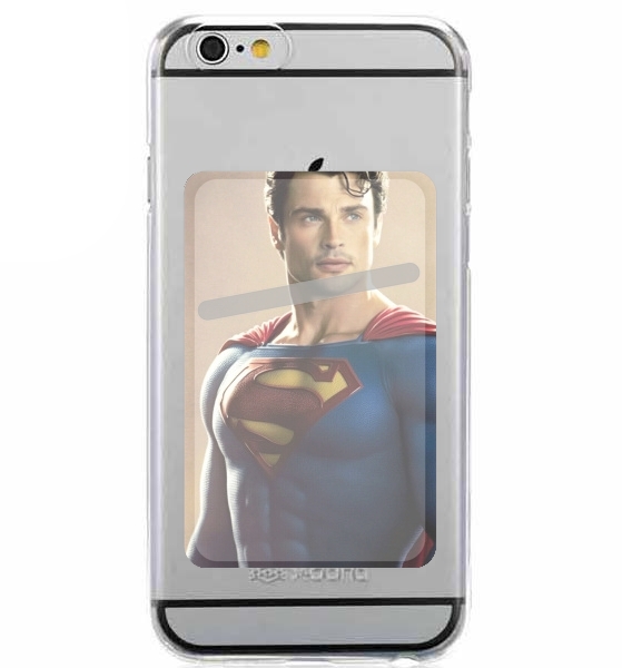 Porte Carte adhésif pour smartphone Smallville hero