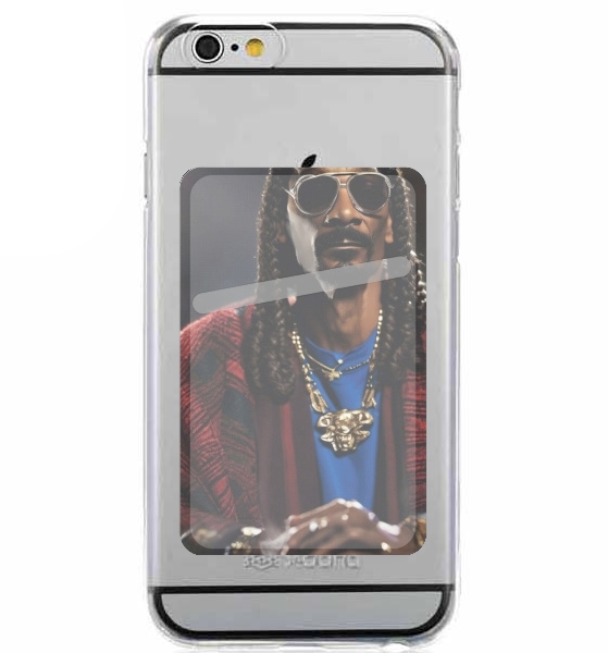 Porte Carte adhésif pour smartphone Snoop Gangsta V1