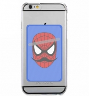 Porte Carte adhésif pour smartphone Spider Moustache