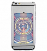 Porte Carte adhésif pour smartphone Spiral Abstract