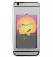 Porte Carte adhésif pour smartphone Spooky Halloween 5