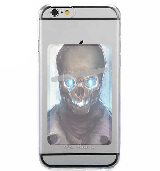 Porte Carte adhésif pour smartphone Sr Skull