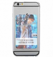 Porte Carte adhésif pour smartphone Suga BTS Kpop