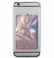Porte Carte adhésif pour smartphone Supergirl