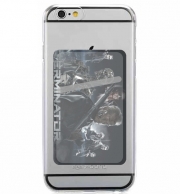 Porte Carte adhésif pour smartphone Terminator Art