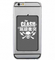 Porte Carte adhésif pour smartphone the clash punk asiatique