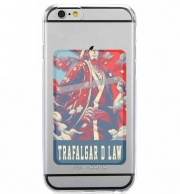 Porte Carte adhésif pour smartphone Trafalgar D Law Pop Art