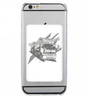Porte Carte adhésif pour smartphone Truck Racing