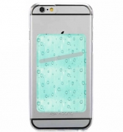 Porte Carte adhésif pour smartphone Water Drops Pattern