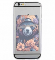 Porte Carte adhésif pour smartphone Wild black Bear