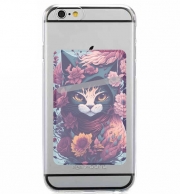 Porte Carte adhésif pour smartphone Wild Cat