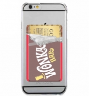 Porte Carte adhésif pour smartphone Willy Wonka Chocolate BAR