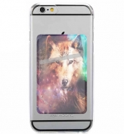 Porte Carte adhésif pour smartphone Wolf Imagine