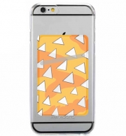 Porte Carte adhésif pour smartphone Zenitsu Pattern Triangle