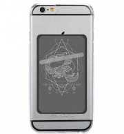 Porte Carte adhésif pour smartphone Zodiac scorpion geometri