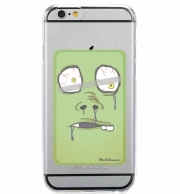 Porte Carte adhésif pour smartphone Zombie Face