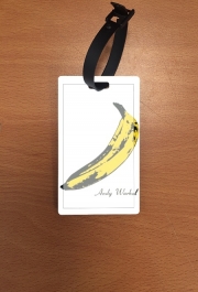 Attache adresse pour bagage Andy Warhol Banana