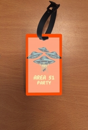 Attache adresse pour bagage Area 51 Alien Party