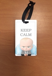 Attache adresse pour bagage Baby Boss Keep CALM