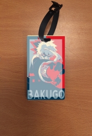 Attache adresse pour bagage Bakugo Katsuki propaganda art